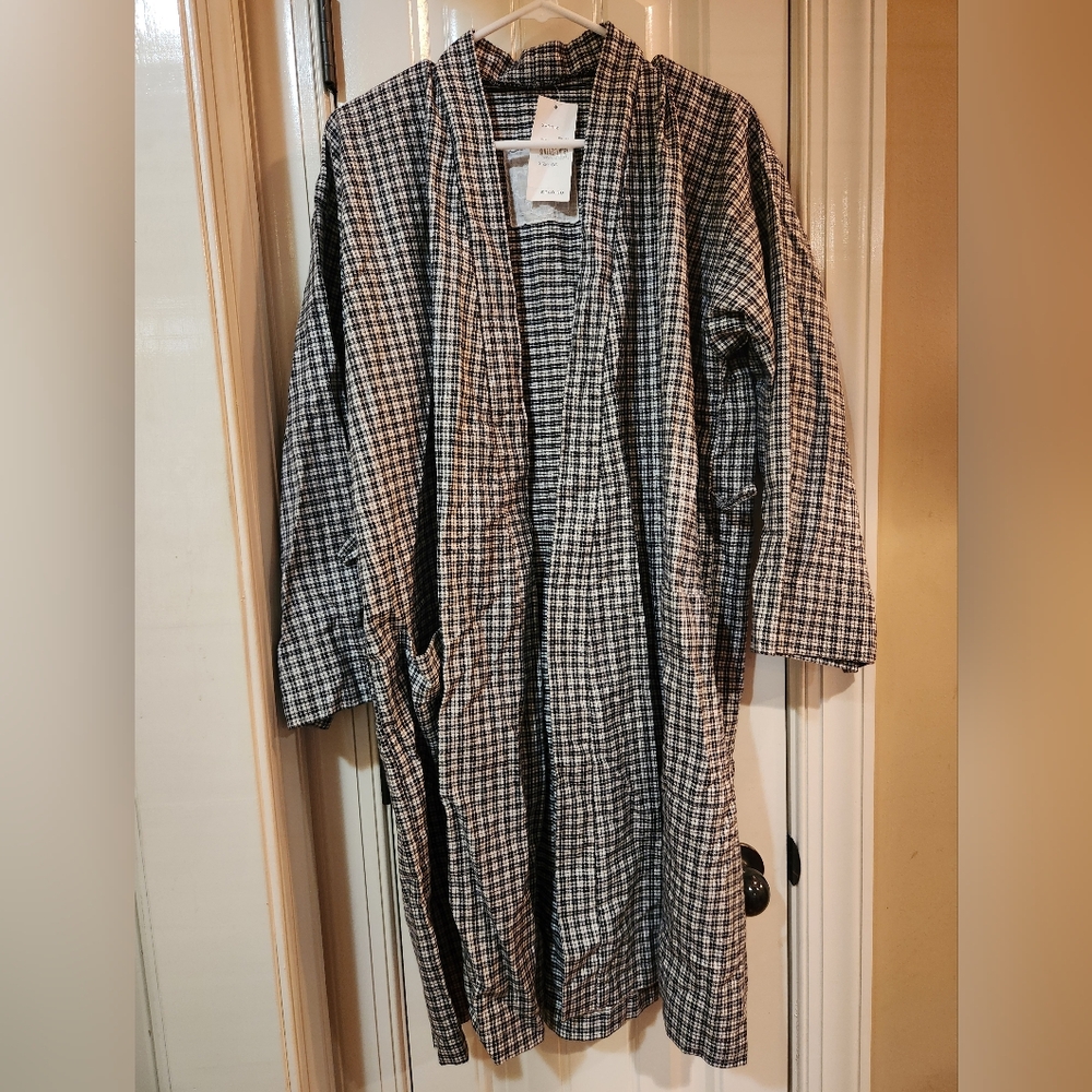 Hanky Panky Plaid Robe (One Size) - NWT* See Description